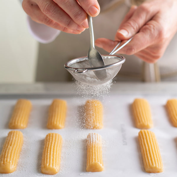 Dusting Choux Pastry
