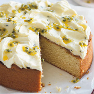 Recipe Feature: Vanilla Cake with Passionfruit Buttercream