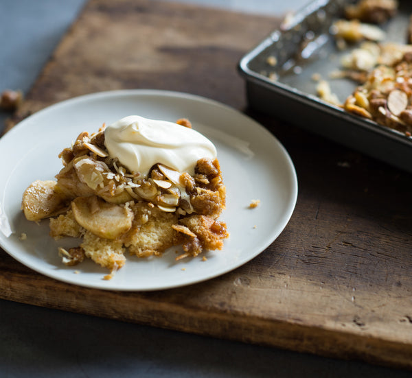 Apple Crumble Slice | baking recipes | BakeClub