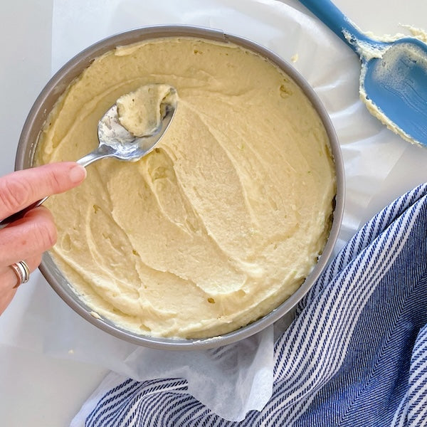 Smoothing Cake Batter