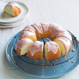 Recipe Feature: Egg White Cake With Strawberry Icing