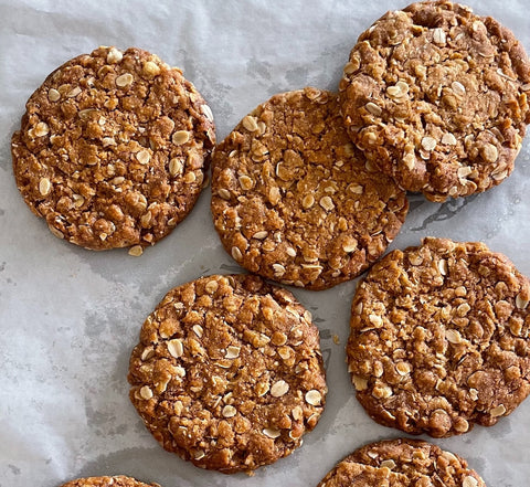 Brown Butter Anzac Biscuits