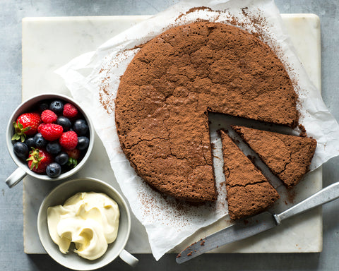 Flourless Chocolate & Hazelnut Cake