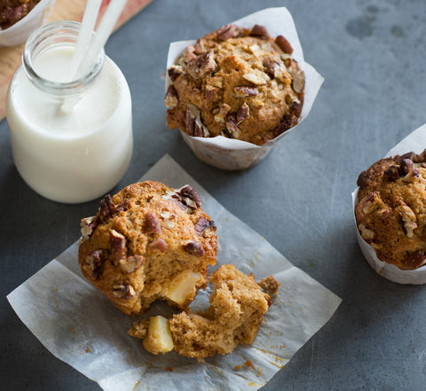 Apple & Pecan Maple Muffins