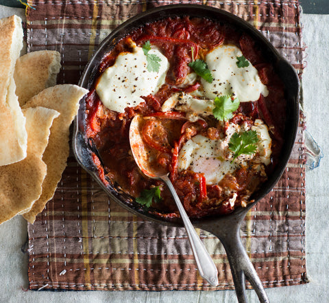 Tunisian Baked Eggs (Shakshuka)