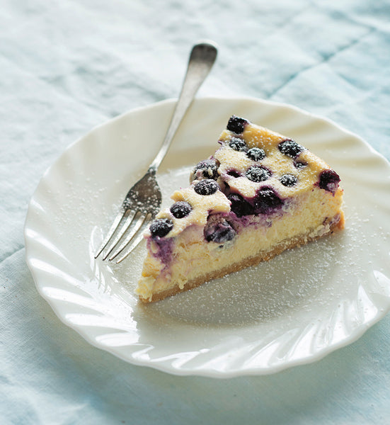 Lemon & Blueberry Cheesecake | Cake Recipe | BakeClub