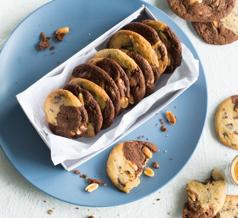 Salted Peanut Brookies