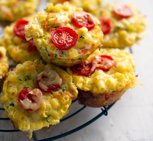 Vegetable & Pasta Frittatas easy recipes